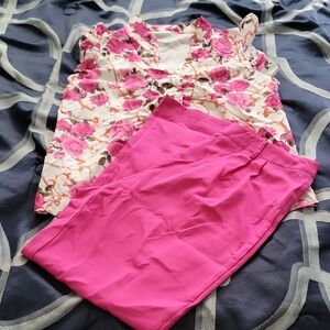 SHEIN Fuchsia Apparel